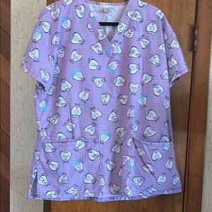 Women’s XL dental scrub top